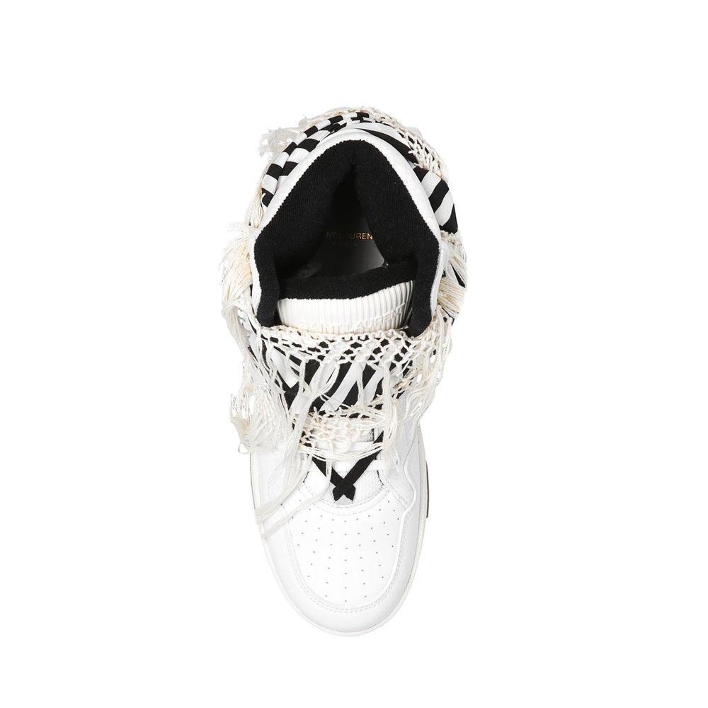 Saint Laurent Smith Leather Sneakers SA-8736568934612-EU36/US6