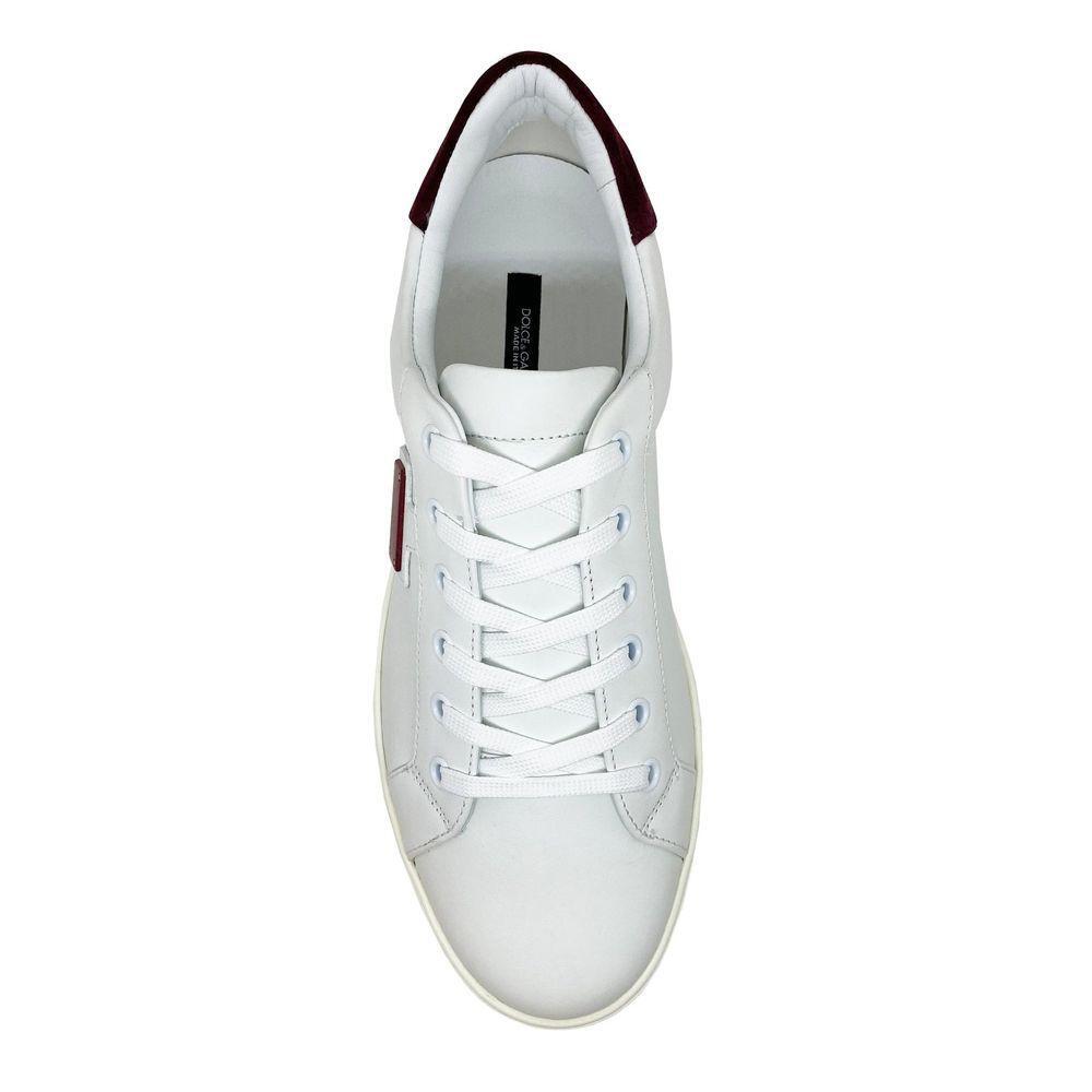 Dolce & Gabbana Logo Leather Sneakers DO-8736354828500-EU40/US7