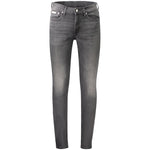 Calvin Klein Black Cotton Men Jeans CA-39201-35 L32