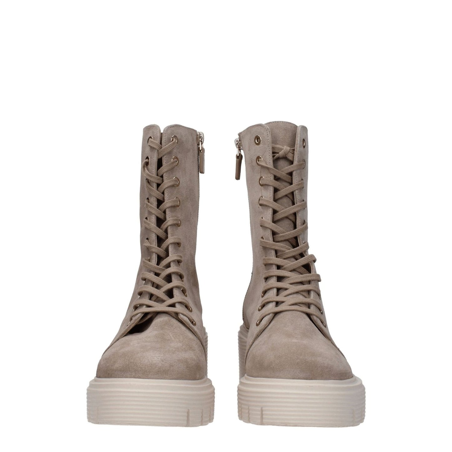 Stuart Weitzman Beige Leather Ankle Boots ST-8547457433865-EU40/US10