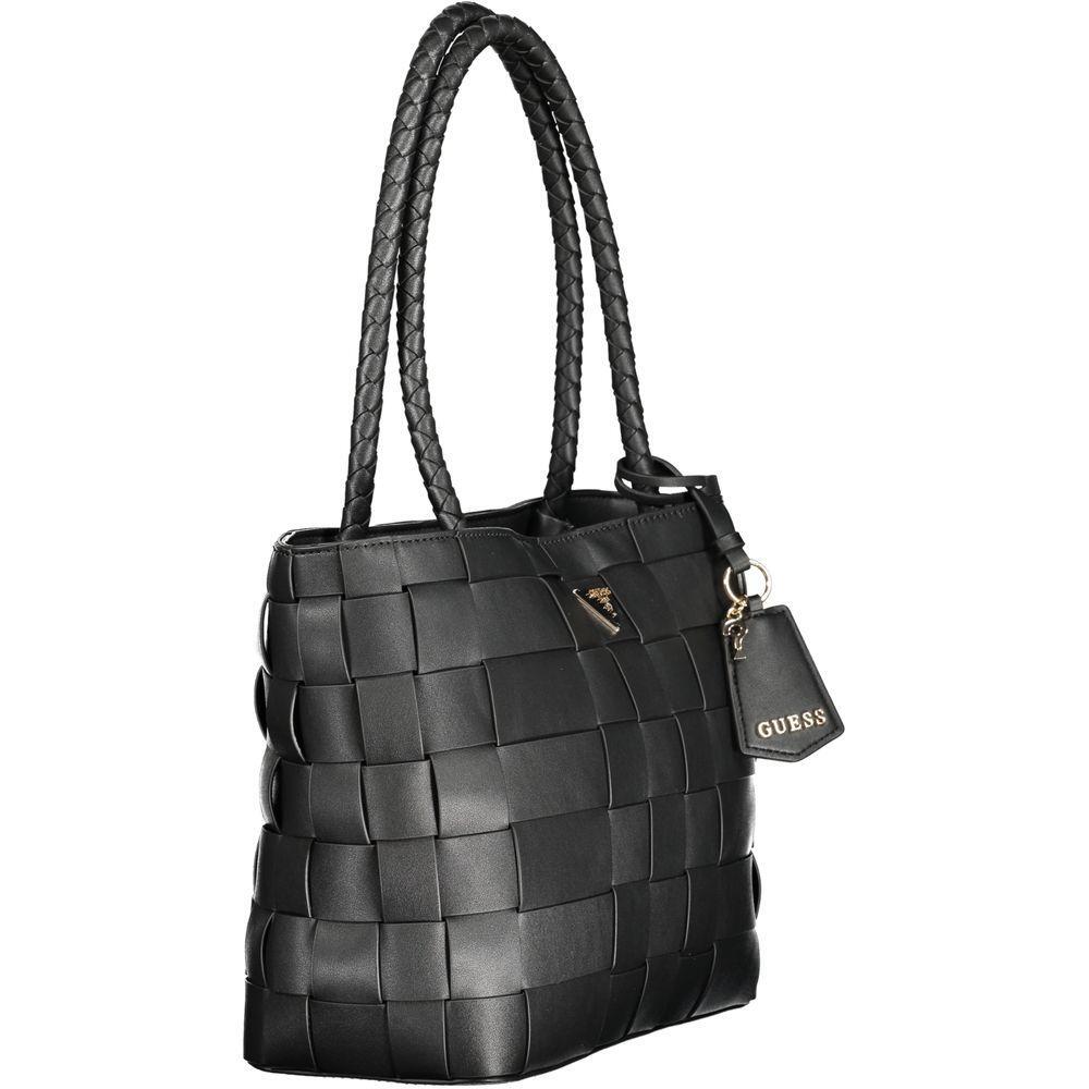 Guess Jeans Black Polyethylene Women Handbag GU-39283