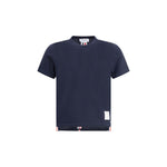 Thom Browne T-Shirt with iconic bands TH-FJS013A00050415-IT38 | S