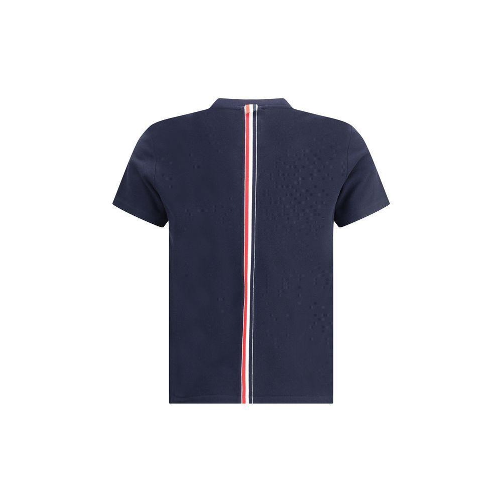 Thom Browne T-Shirt with iconic bands TH-FJS013A00050415-IT38 | S