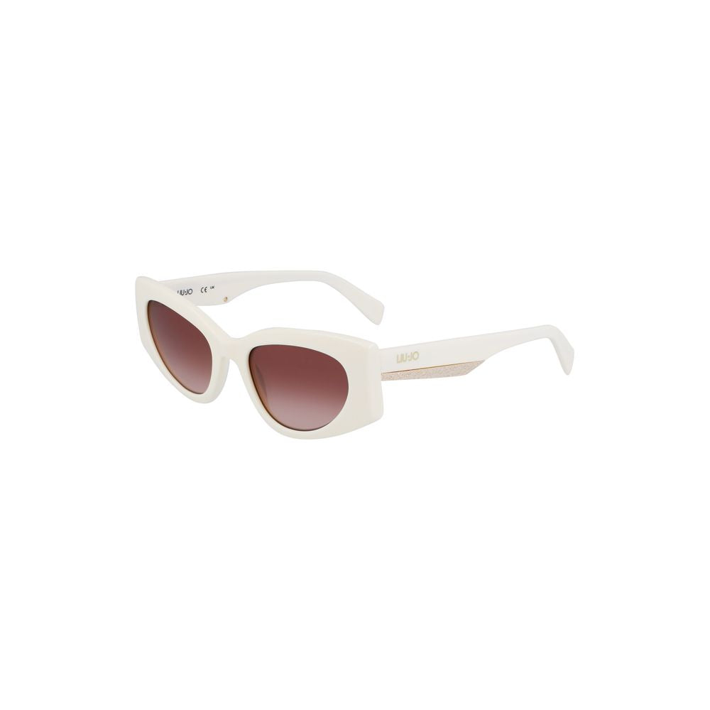 Liu Jo White Acetate Sunglasses LI-29674