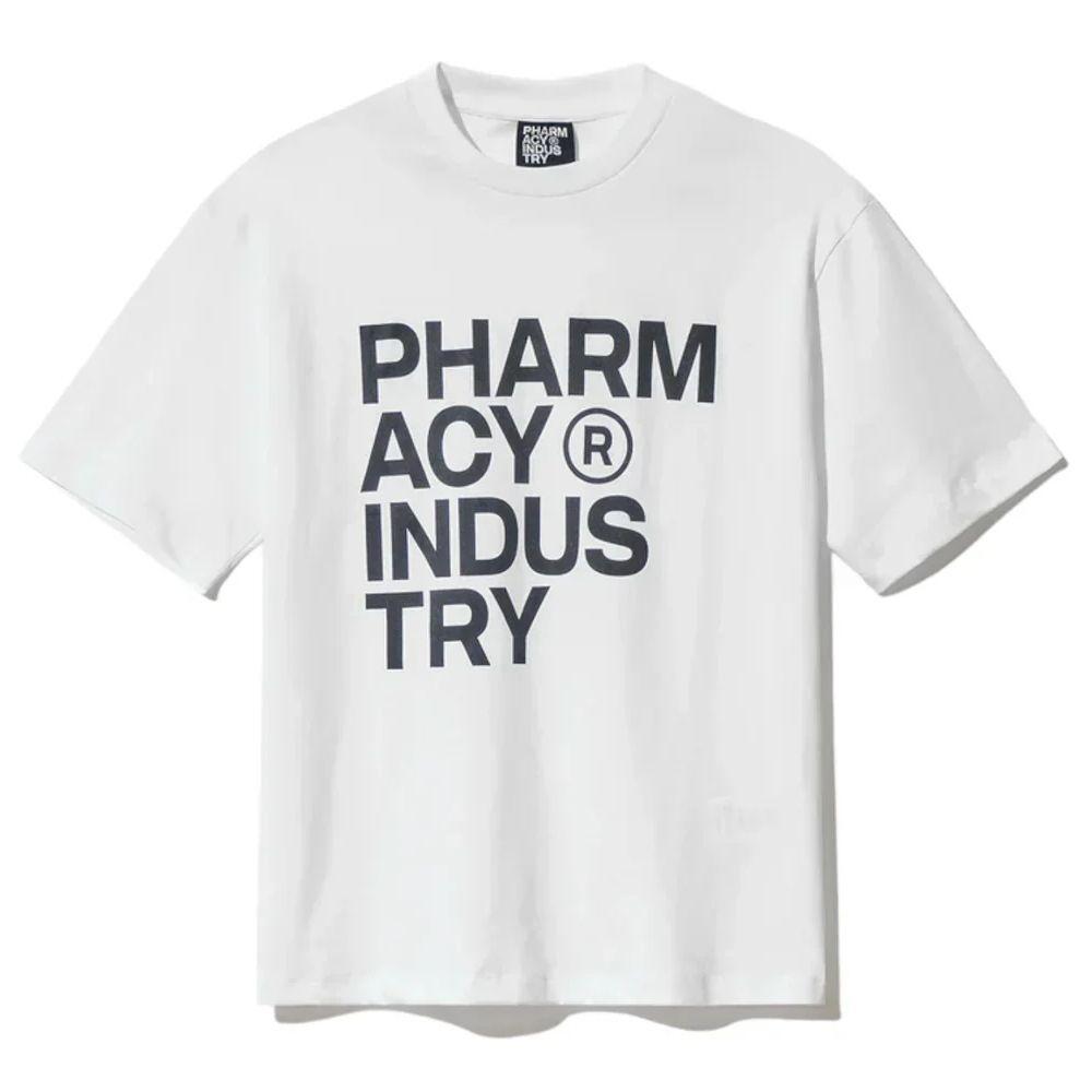 Pharmacy Industry White Cotton T-Shirt PH-15839-M