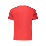 Tommy Hilfiger Red Cotton Men T-Shirt TO-39323-S