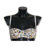 Dolce & Gabbana White Balconcino Sailor Print Underwear Bik269-S