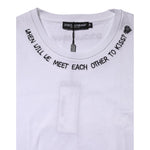Dolce & Gabbana White Cotton Sleeveless Printed Tank T-shirt TSH90620-36