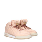 Fendi Pink Nylon High Tops FE-9293496779017-EU37.5/US7.5