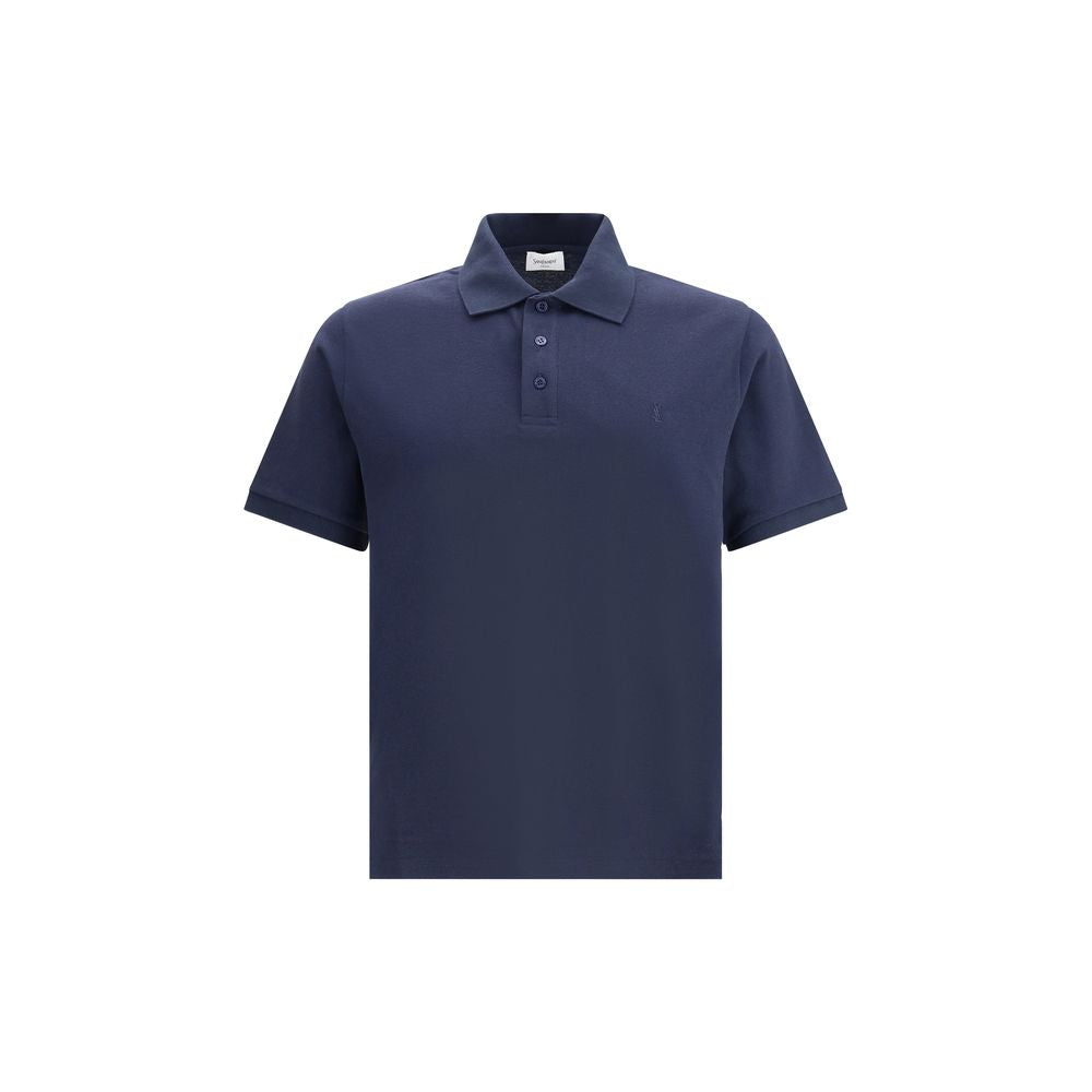 Saint Laurent Cassandre cotton polo Shirt SA-798944Y37HC4140-L