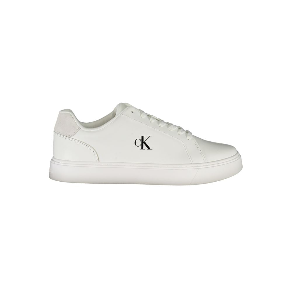 Calvin Klein White Leather Men Sneaker CA-39606-EU40/US7