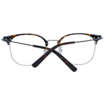 Bally Brown Men Glasses Frame in full-rim metal with demo lenses, brown color, size 54-20-145, styled for men. Includes branded case.