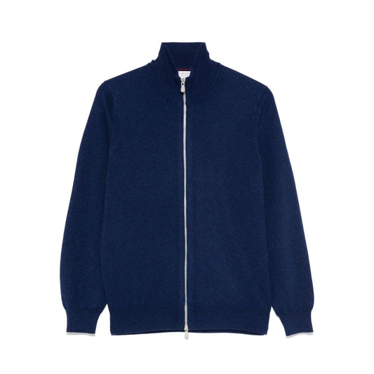Brunello Cucinelli Cashmere zip-up sweatshirt Topwear