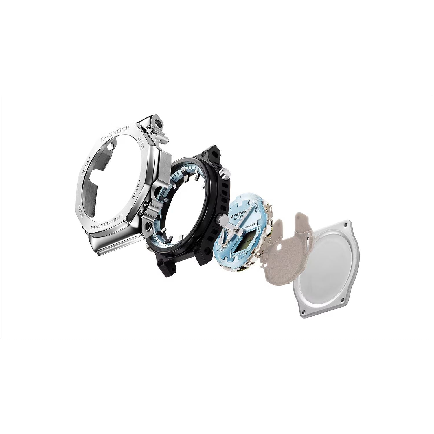 CASIO G-SHOCK Mod. OAK G-STEEL VIVID ORANGE