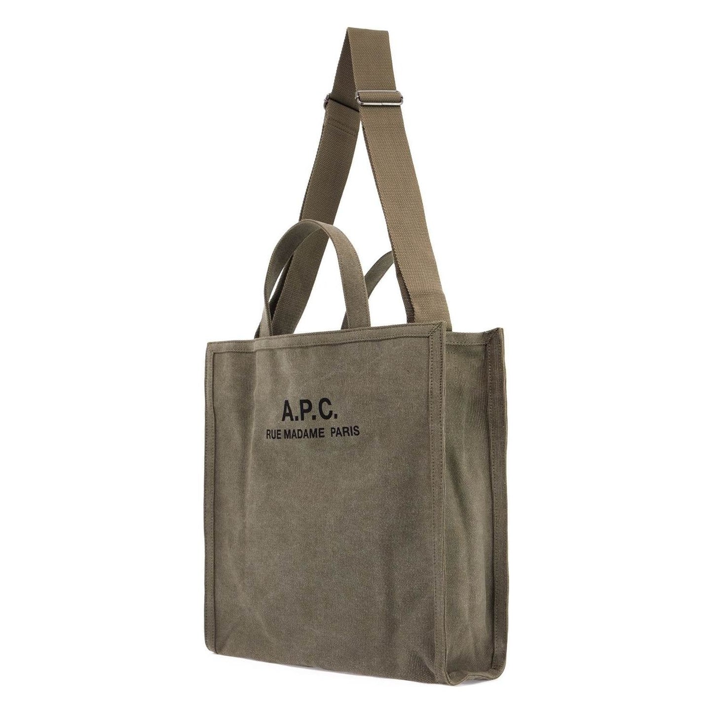 A.P.C. récupération canvas shopping bag