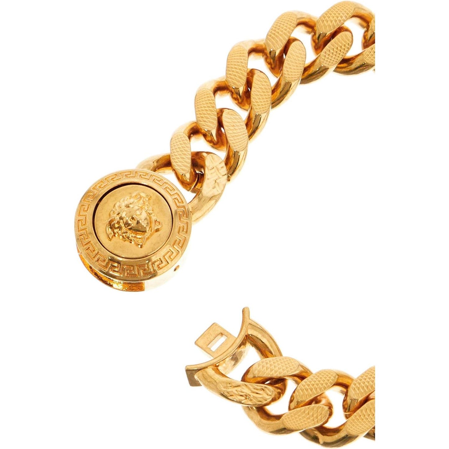 Versace chain medusa bracelet