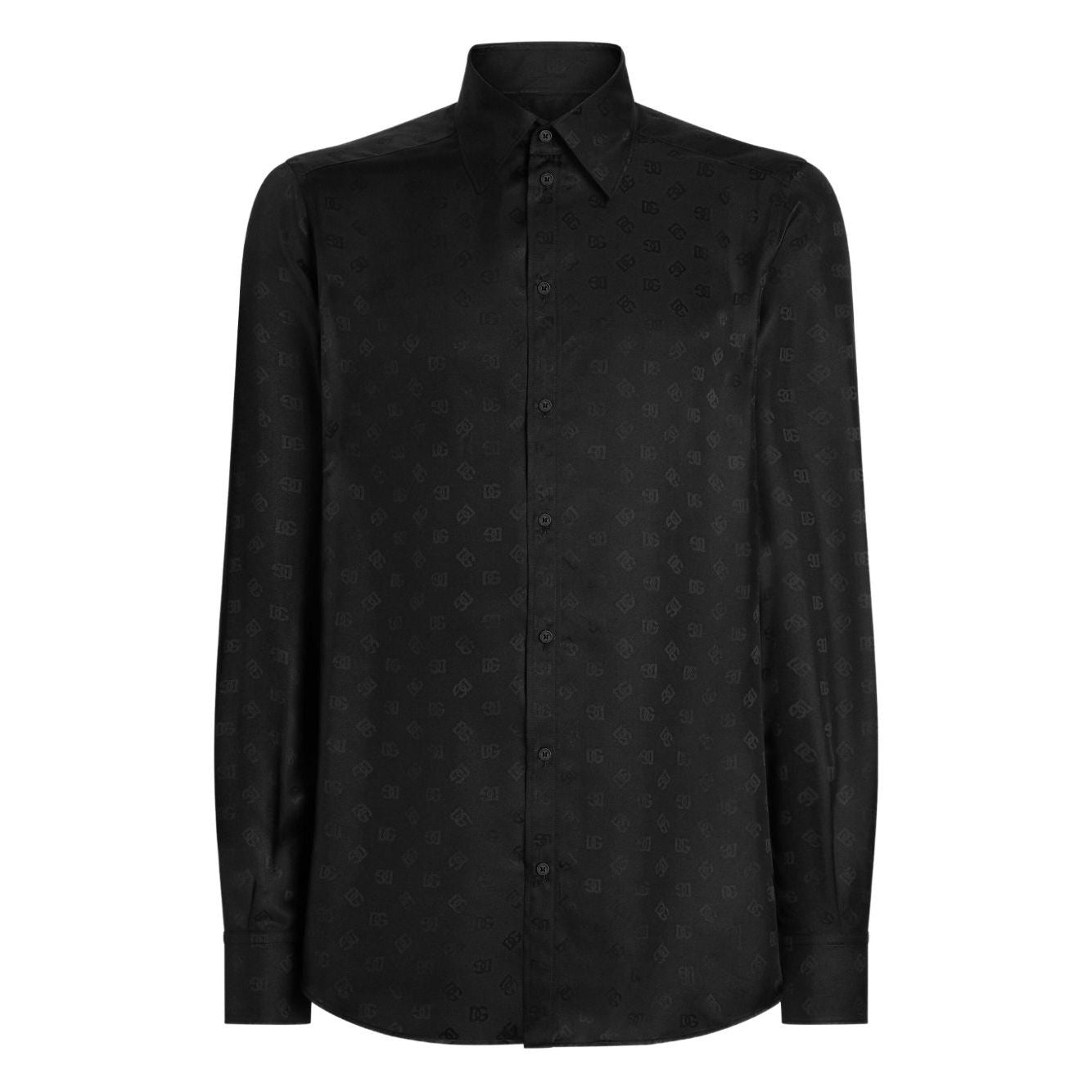 Dolce & Gabbana DG logo martini jacquard shirt Shirts