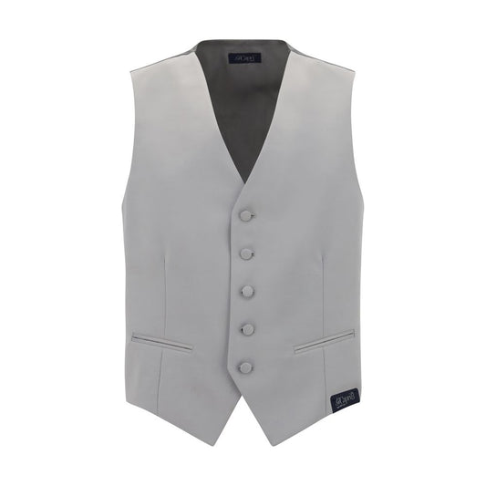 Gi Capri Gray Polyester Waistcoat