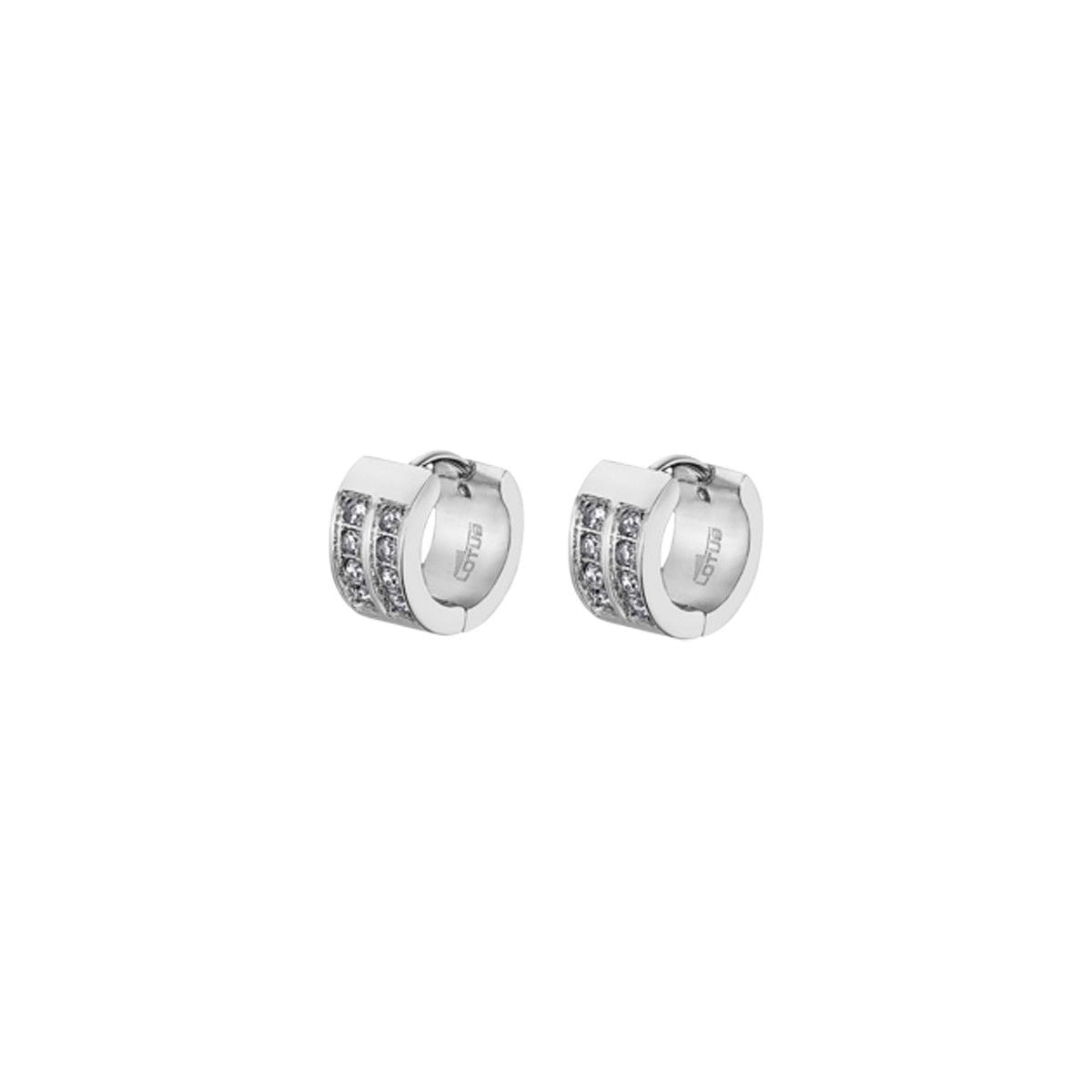 LOTUS JEWELS JEWELRY Mod. LS2393-4/1 Earrings LOTUS JEWELS Light Gray