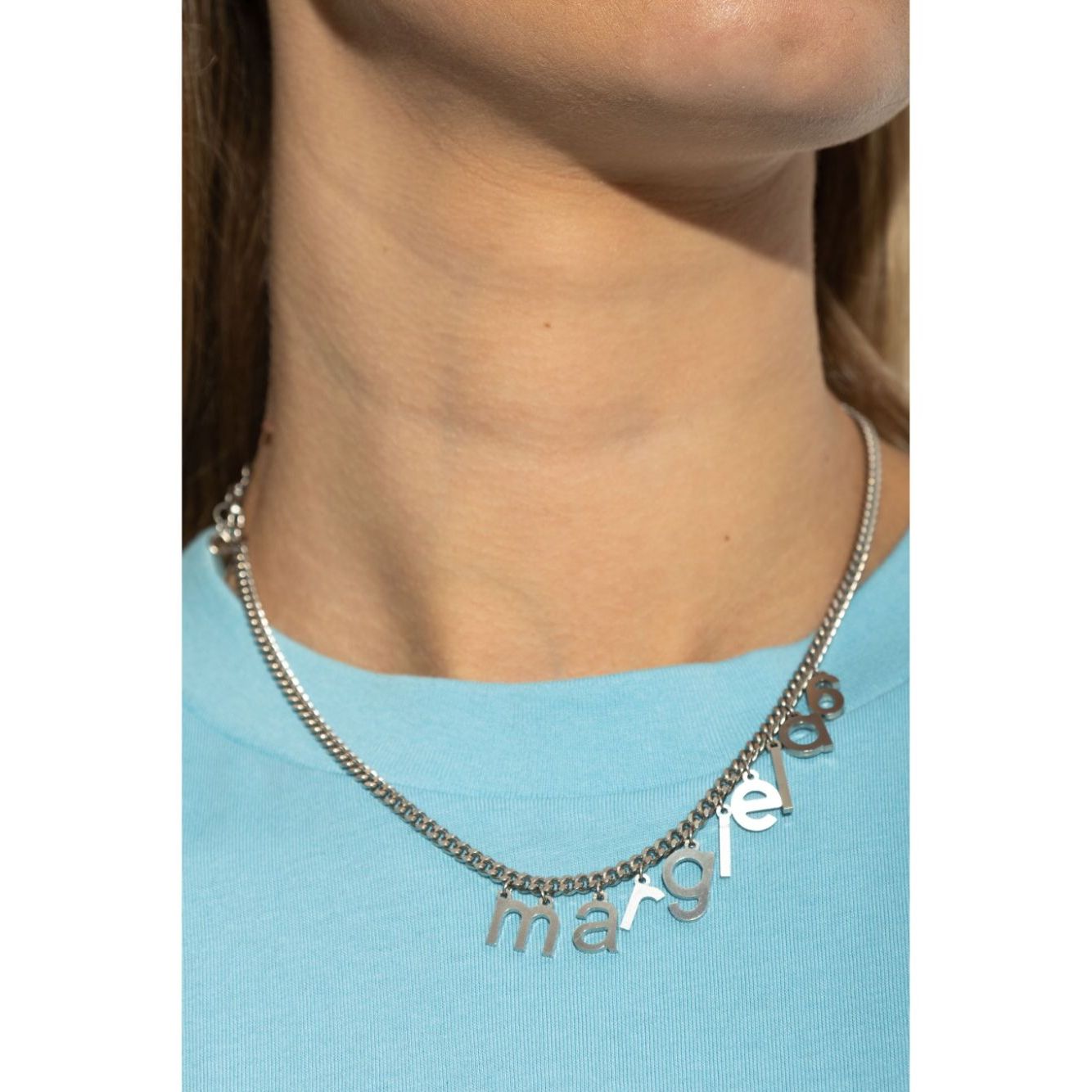 MM6 Maison Margiela logo-lettering necklace Jewellery