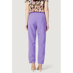 Only Purple Polyester Pant ON-10274800139-34 | XXS