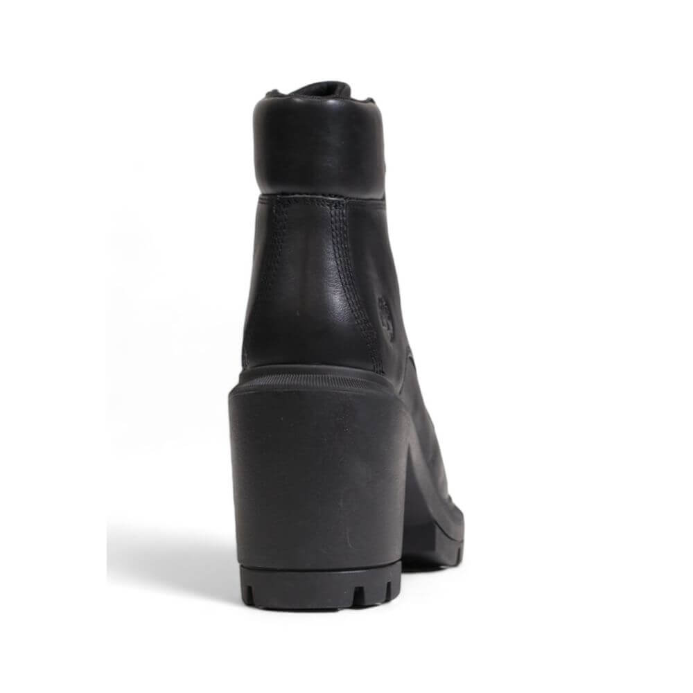 Timberland Black Recycled Leather High Heel