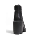 Timberland Black Recycled Leather High Heel
