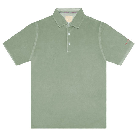 Tramarossa Green Cotton Polo Shirt