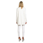 Vila Clothes White Viscose Cardigan VI-2492000008-IT38|XS