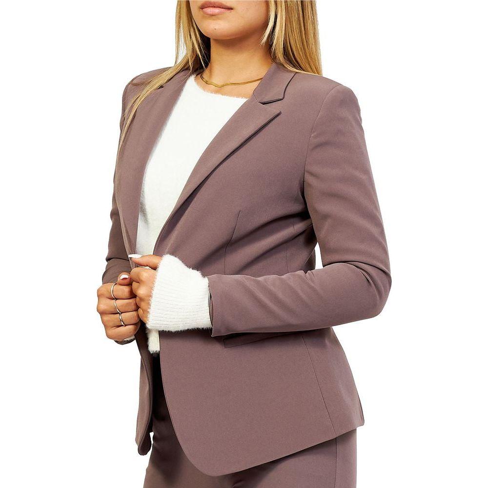 Yes Zee Gray Polyester Suits & Blazer YE-13701-XL