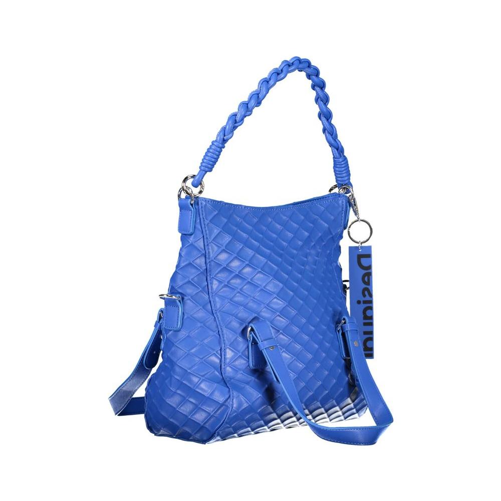 Desigual Blue Polyethylene Women Handbag
