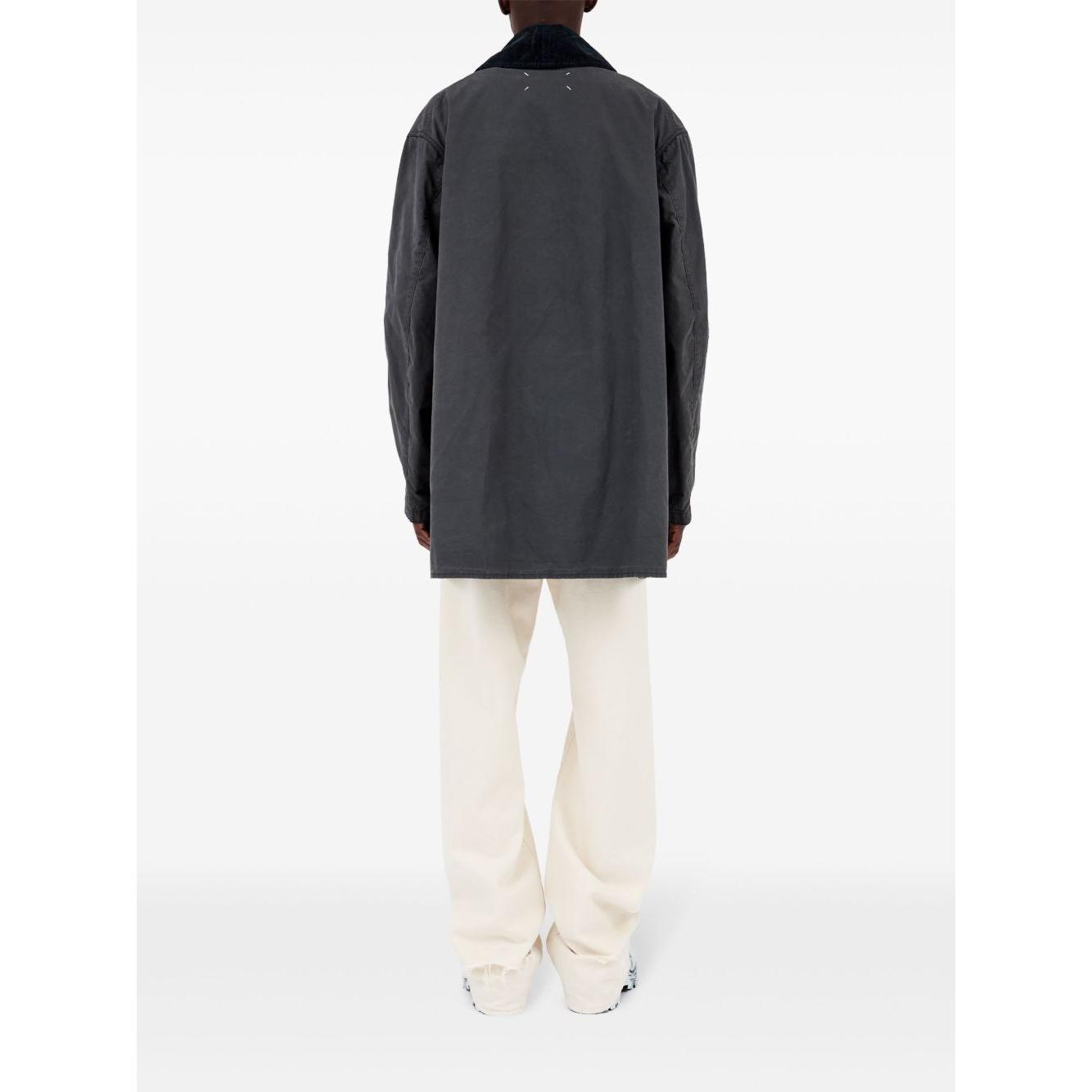 Maison Margiela Double Breasted Cotton Jacket
