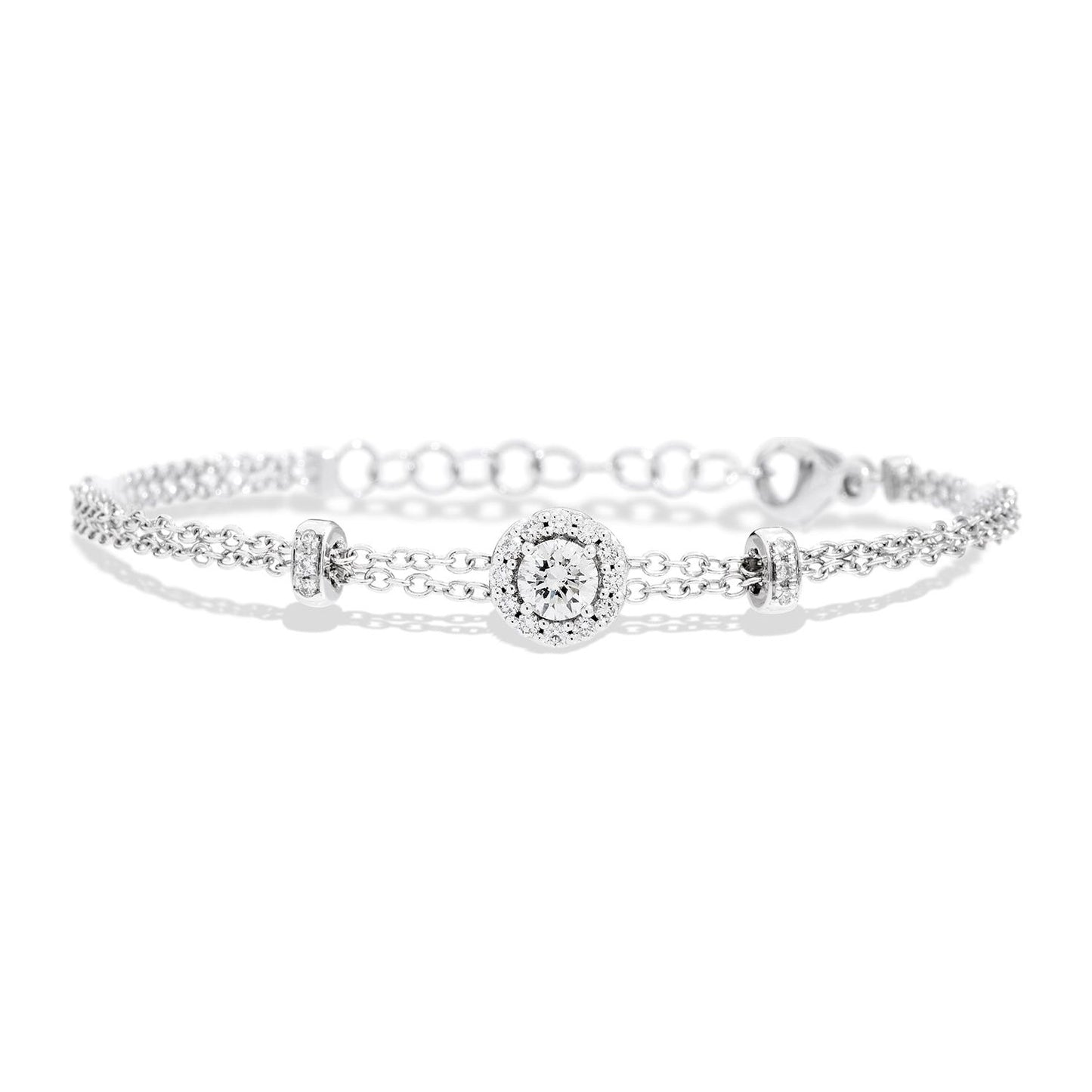 BRACCIALI RECARLO MOD. B01SC018_058-OS DESIGNER FASHION JEWELLERY RECARLO JEWELS Light Gray