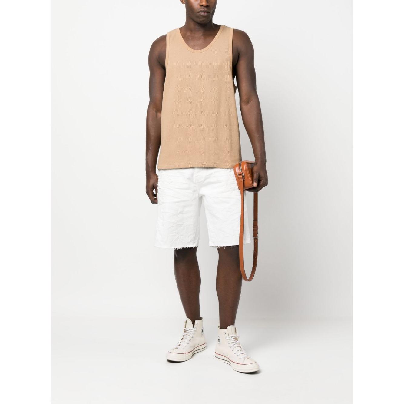 Purple Brand Shorts White