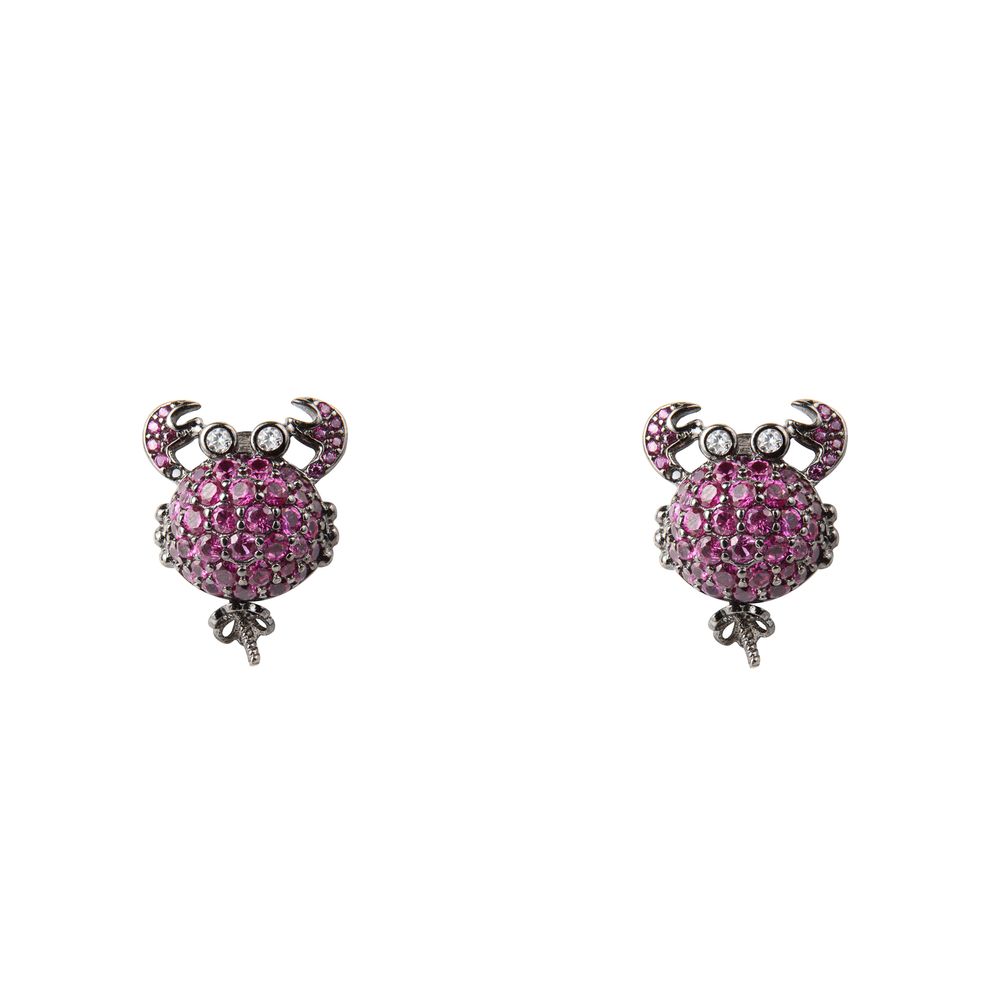 Lancaster Bicolor Silver Earrings