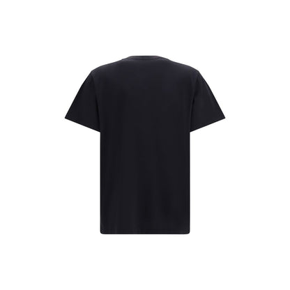 Ganni Black Cotton T-Shirt