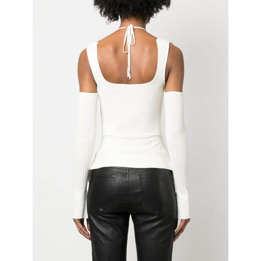 Andrea Adamo Top White Topwear Andrea Adamo Antique White