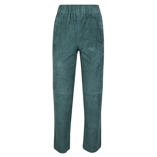 Via Masini 80 Trousers Green