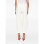 Erika Cavallini Semi-Couture Trousers White P4SR03A20