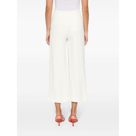 Erika Cavallini Semi-Couture Trousers White P4SR03A20
