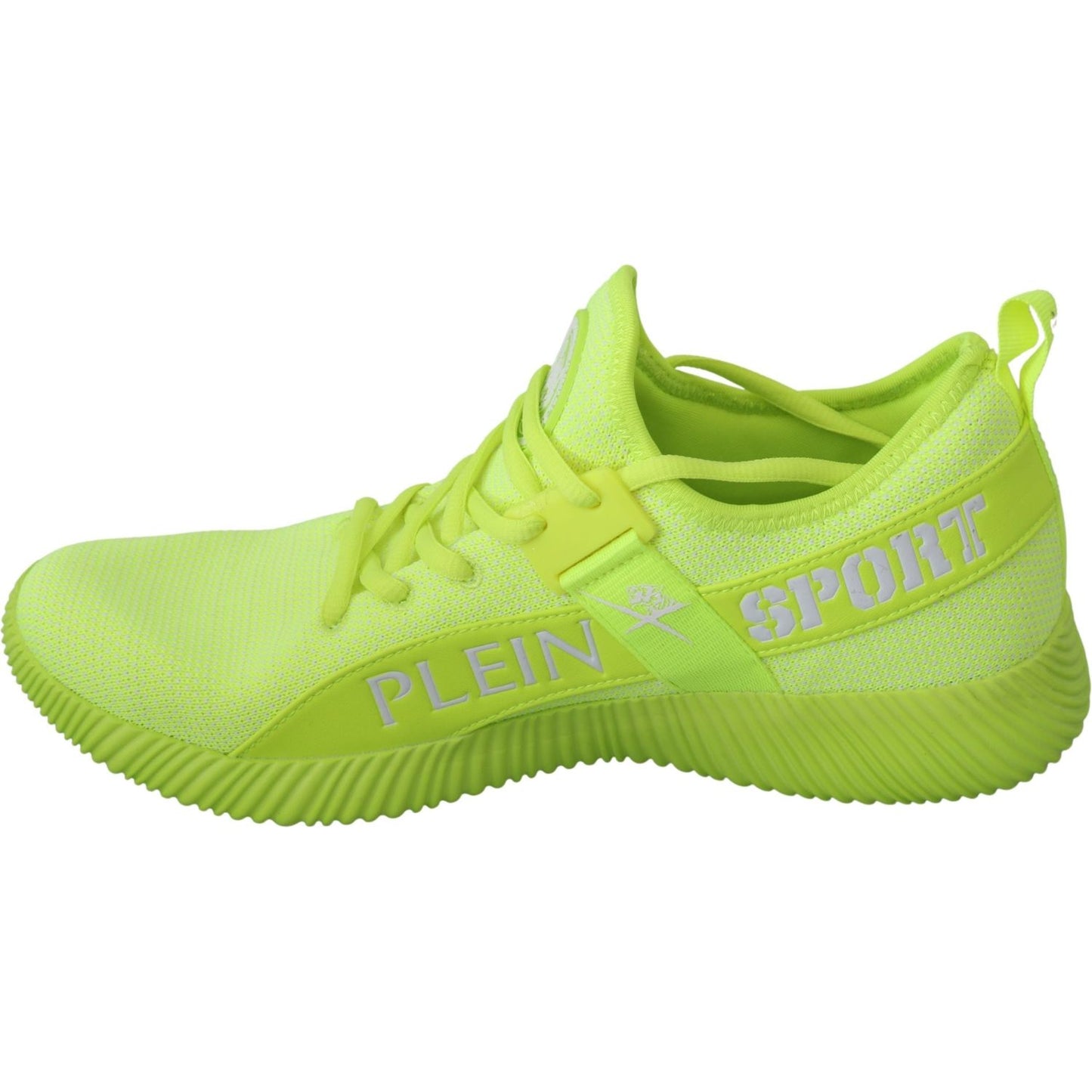 Philipp Plein Green CARTER Logo Hi-Top Sneakers Shoes MAN SNEAKERS