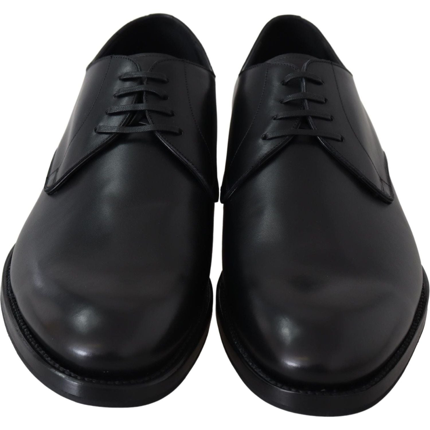 Dolce & Gabbana Black Leather SARTORIA Hand Made Shoes
