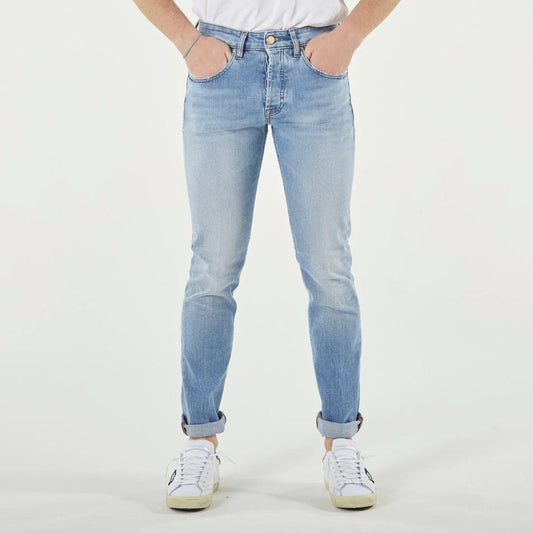 Don The Fuller Blue Cotton Men Jeans Jeans & Pants