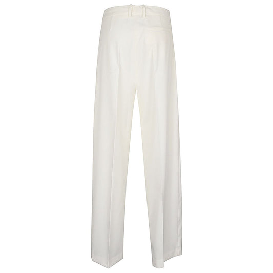 Erika Cavallini Semi-Couture Trousers White P4SH05A20-0