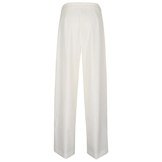 Erika Cavallini Semi-Couture Trousers White P4SH06A20-0