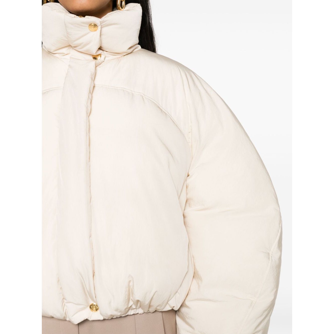 JACQUEMUS Coats White