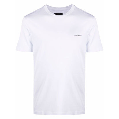 Emporio Armani Crewneck T-shirt with logo Topwear