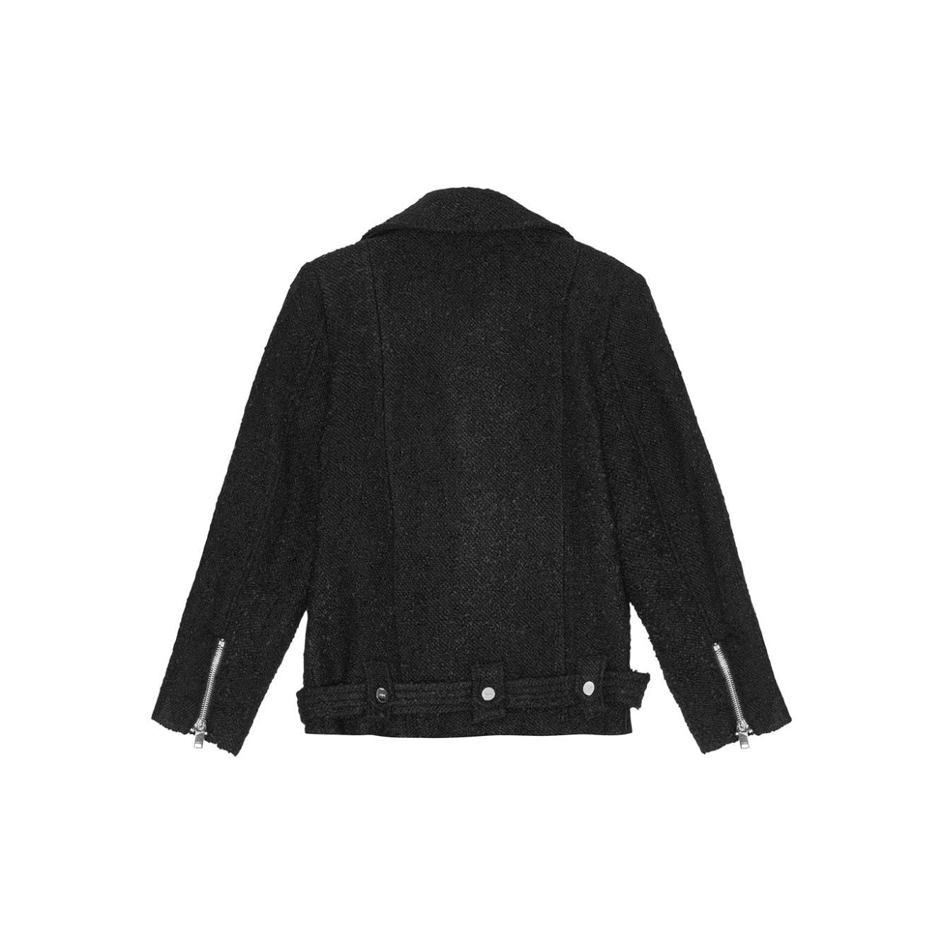 Ganni Textured Boucle Wool Jacket