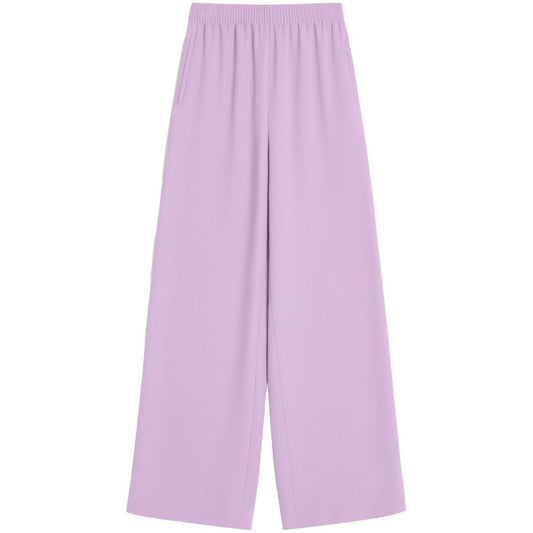 Valentino Silk Wide-Leg Trousers