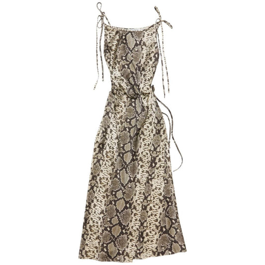 Acne Studios Satin dress Dresses Acne Studios Dim Gray